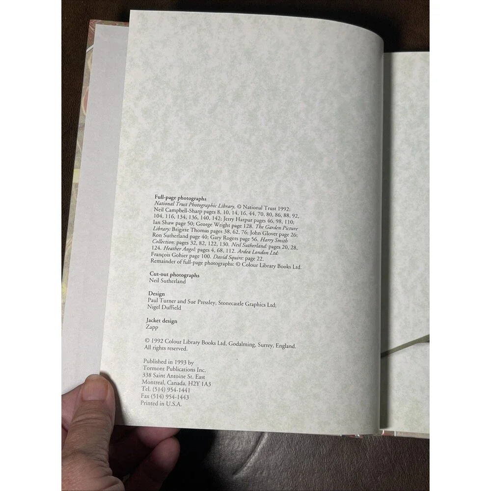 The Address and Telephone Book Names and Numbers at your Fingertips Floral 1990s